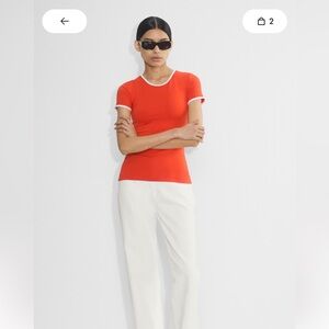 Gorgeous NWT Aritzia original contour creation Tshirt, small.